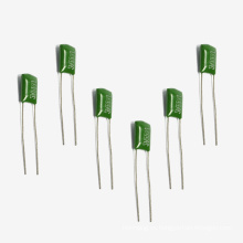 Topmay Condensador de película de poliéster verde resistente al calor Tmcf01 Cl11